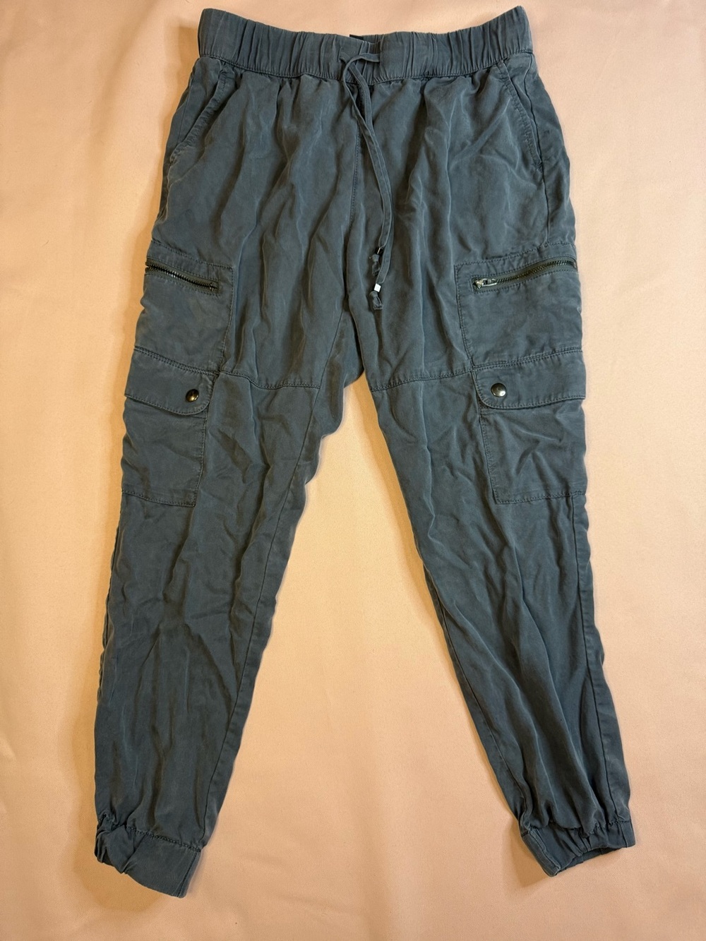 Banana Republic - Charcoal Cargo Jogger Pants - Utility Style - Size XS